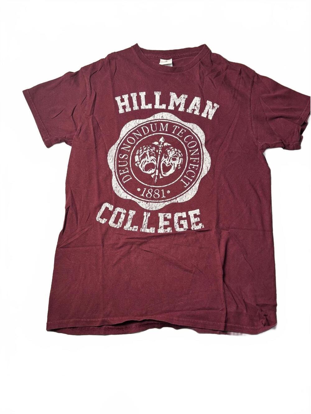 Hillman College Maroon Graphic T-Shirt